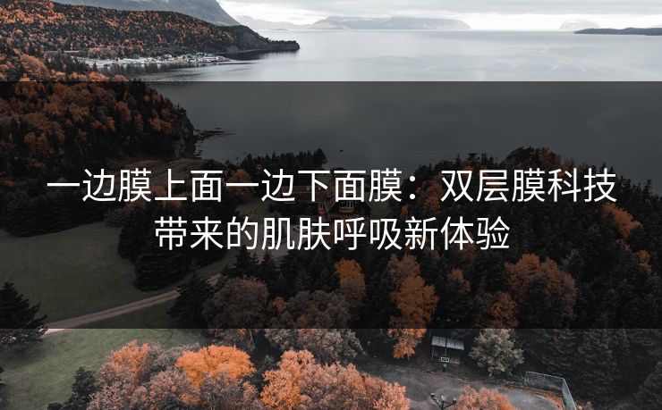 一边膜上面一边下面膜:双层膜科技带来的肌肤呼吸新体验 一边膜上面一边下面膜:双层膜科技带来的肌肤呼吸新体验